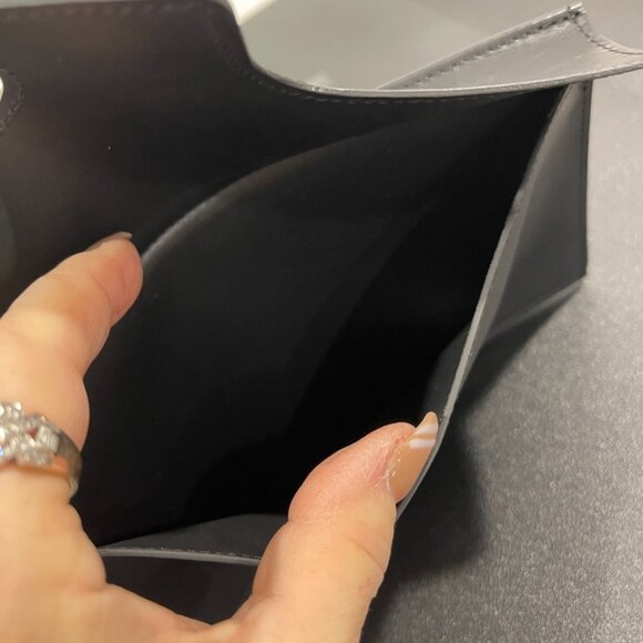 Louis Vuitton Monogram Glace Anouchka Pochette MM Black (144696) - Picture 8 of 8